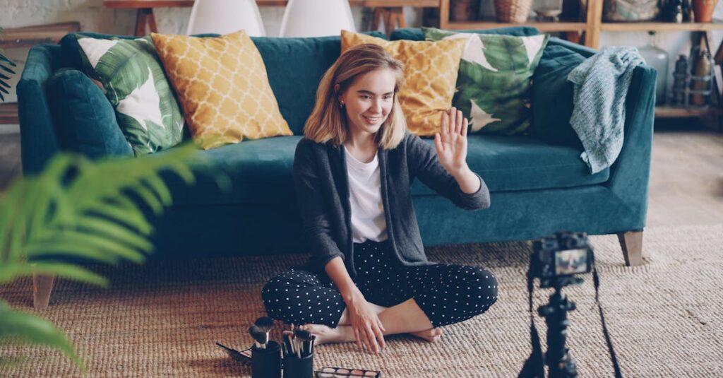 初心者向けにブログアフィリエイトの仕組みを図解したイメージ画像