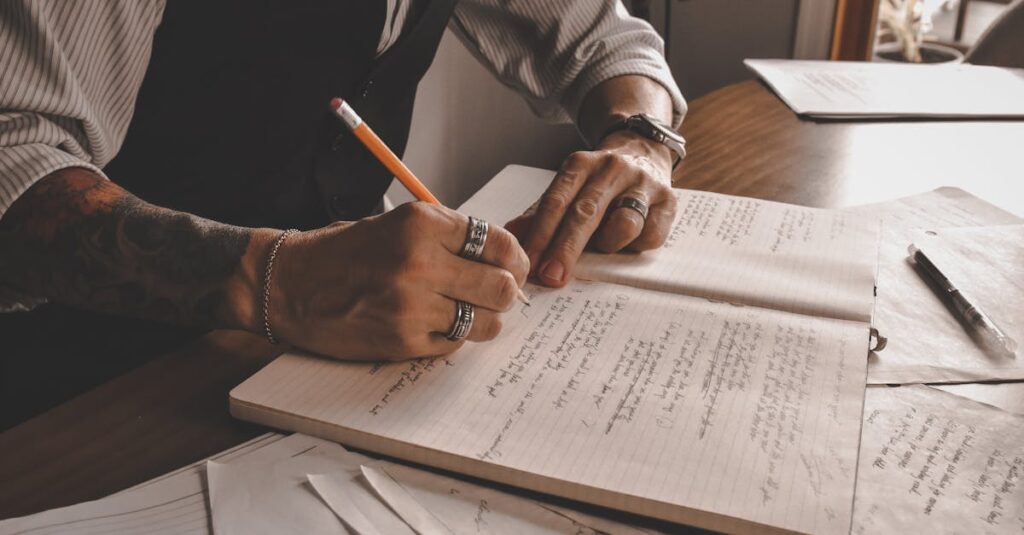 ストーリーテリングで読者の共感を引き出し、ファンを増やす文章術を表すイメージ。