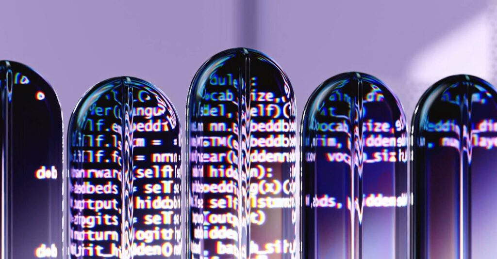 AIと共に学び成長する人を象徴するビジュアル。学びながら稼ぐ時代のイメージ。