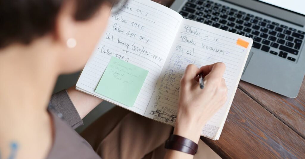 noteのエディタを開いて記事を書いている画面のイメージ
