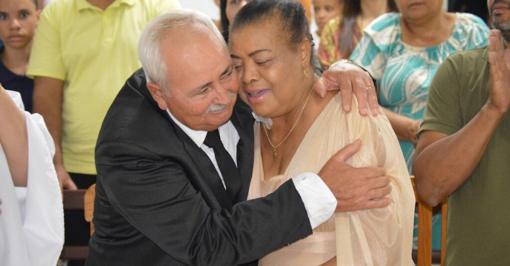 ブログ初心者同士がSNSやコミュニティでつながり、励まし合う様子のイラスト。