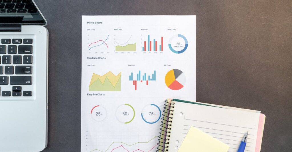 noteのアクセス分析画面を見ながら改善ポイントを考えるユーザー