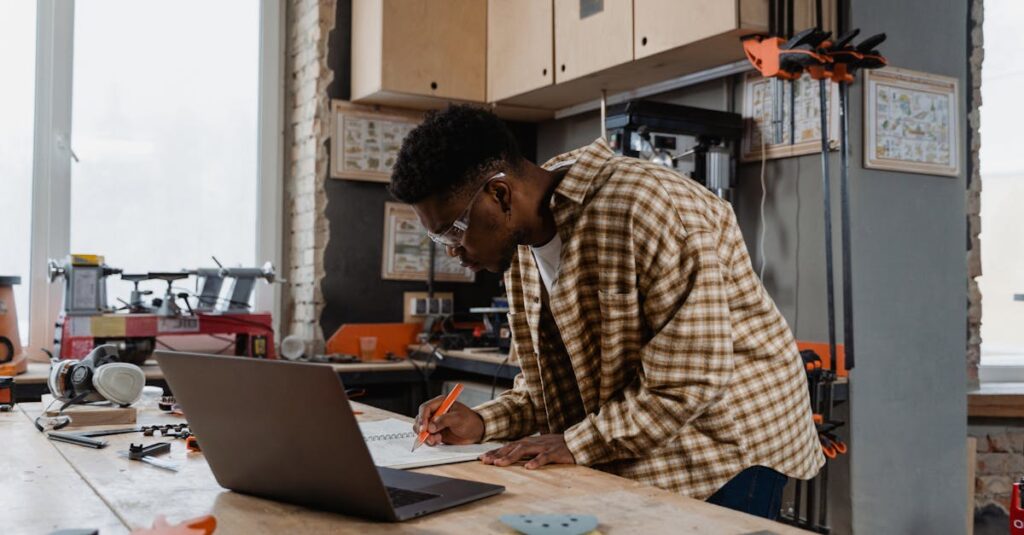 副業ブロガーAさんが1日をどのように過ごしブログで収入を得ているかを示す図