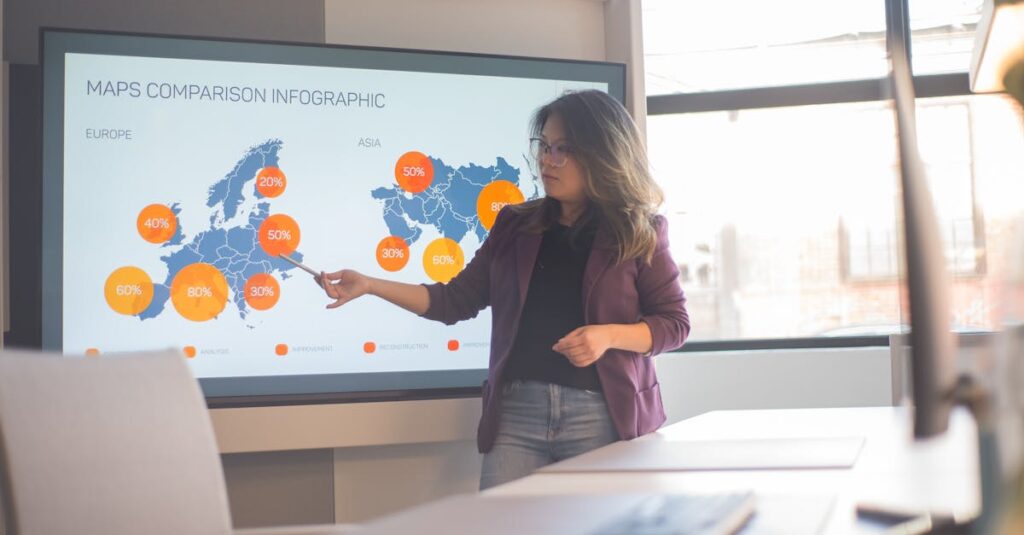 無料ブログサービスの比較結果をグラフ化したイメージ画像