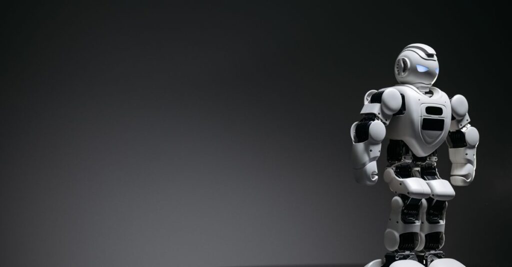 AIを活用して自分の可能性を最大限に発揮する個人の姿を表現したイメージ。