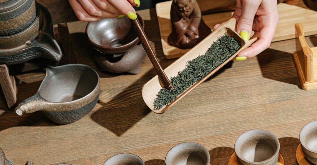 AIを活用したブログの始め方5ステップを図解するイメージ。環境設定、テーマ選定、記事作成、SEO最適化、公開までの流れが表現されている。