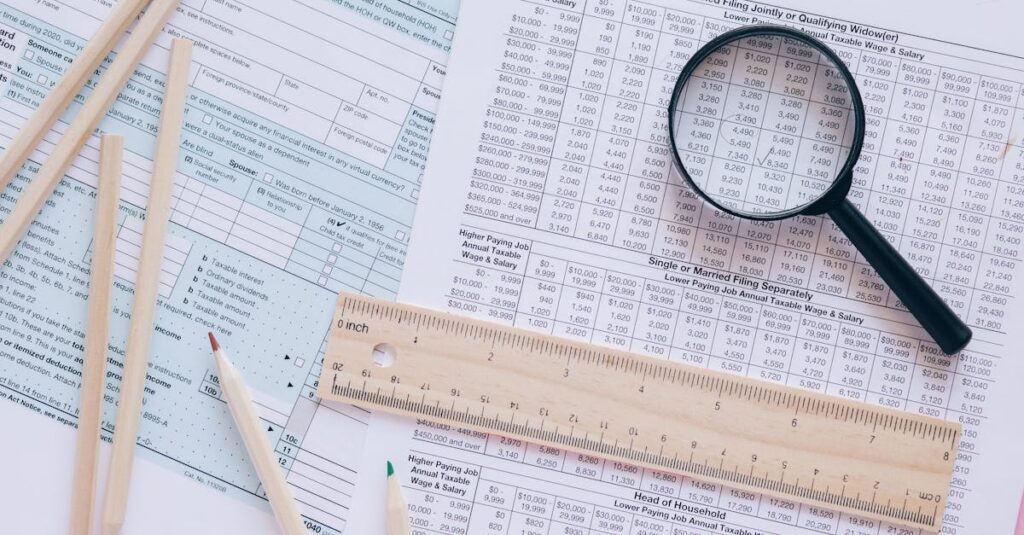 Googleアナリティクスのダッシュボードを見ながらブログ改善点を分析しているブロガー。