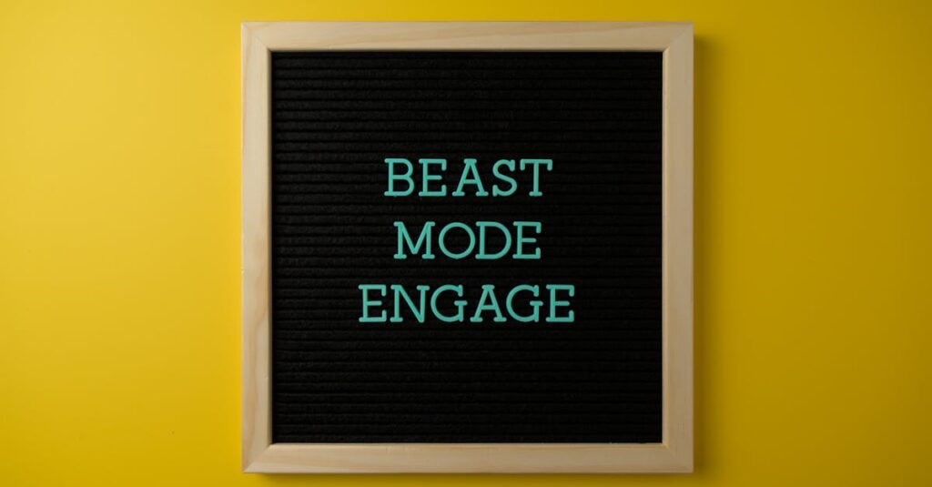 アフィリエイト初心者が行動を早く起こすマインドを図解。学びより実践を重視する姿勢を表現。