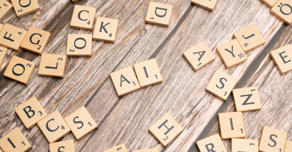 AIを使ったブログで収益を上げる人のイメージ、画面には記事作成中のエディタと収益グラフが表示されている