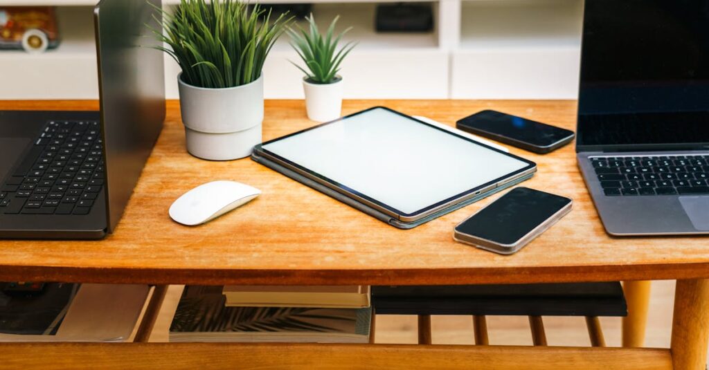 ブログの初期設定とデザインを整える操作画面