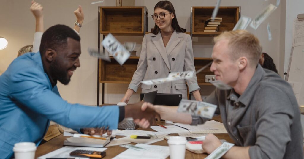 アフィリエイト成功者に共通する行動習慣を示すビジネス図