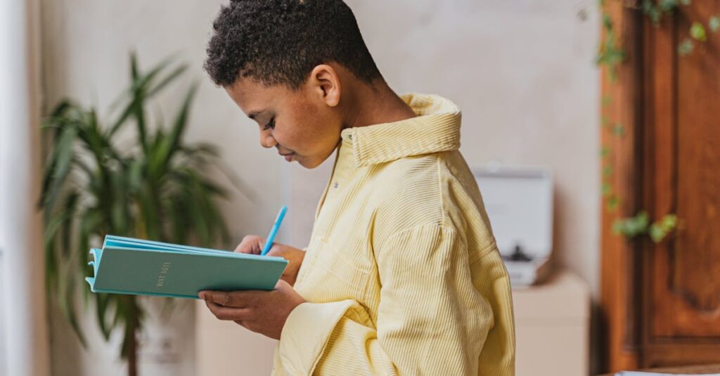 noteのプロフィール設定やサムネイル画像の作り方を解説するシーン