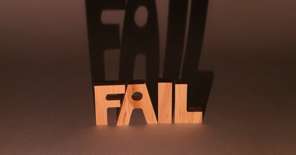 副業ブログで失敗してしまう人に共通する考え方や行動パターンを整理して解説するイメージ