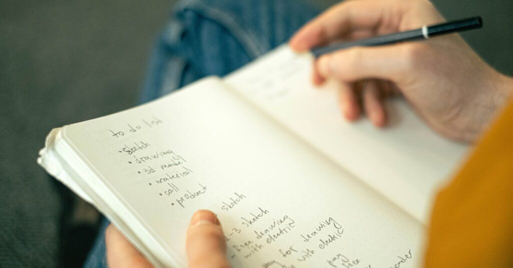 会社員や主婦が限られた時間の中でnote副業をルーティン化している様子。無理なく続けられる運用イメージ